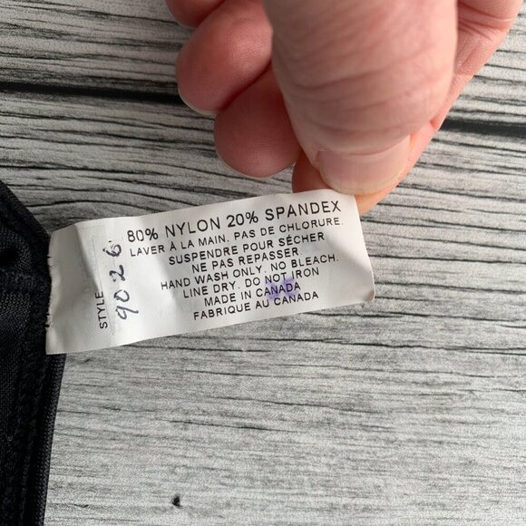 Vintage 80s Vanity Fair Floral Satin Teddy Shaper Bodysuit Lingerie - Picture 8 of 11